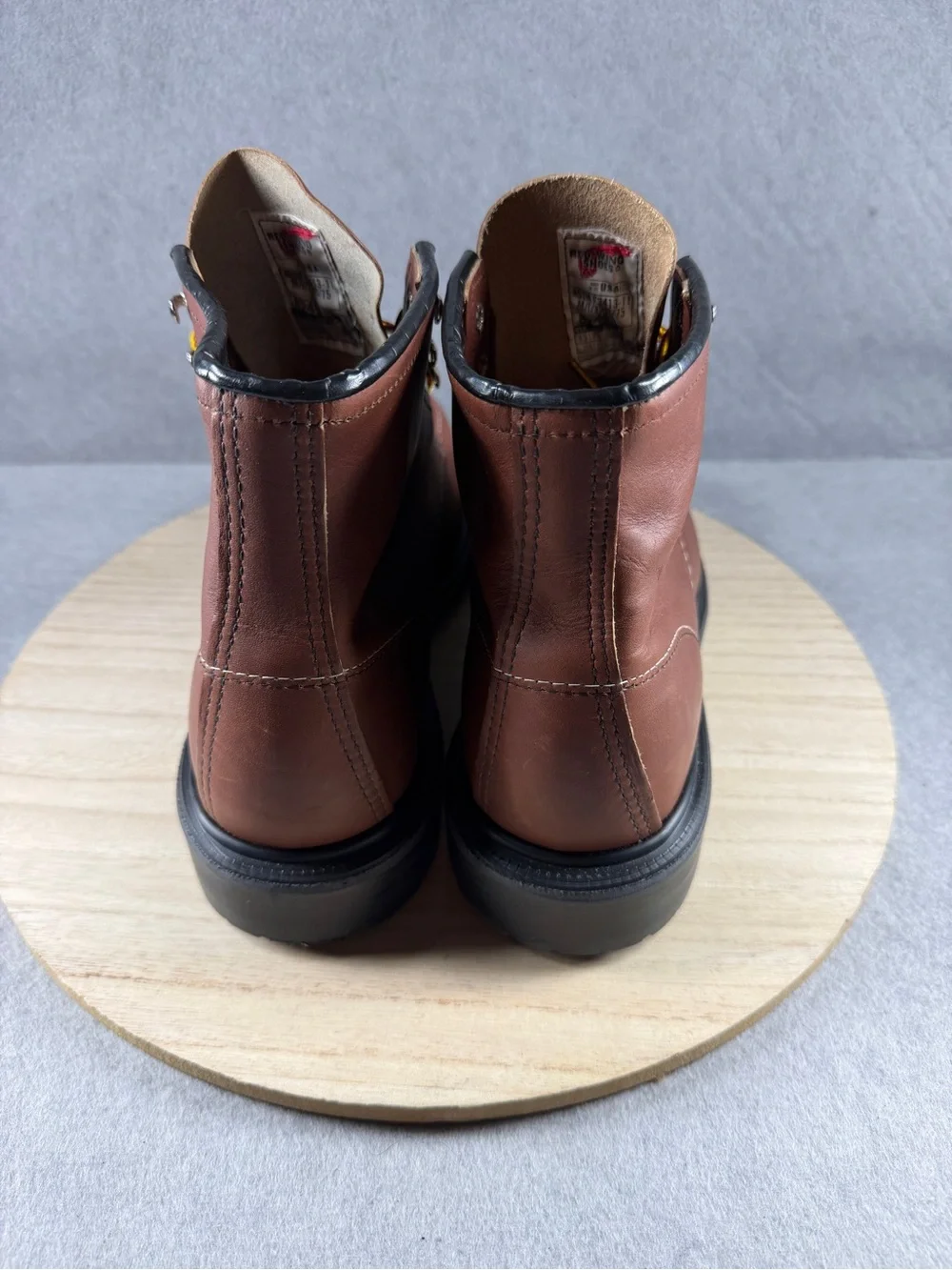 Red Wing Oil Resistant Steel Toe Boots Size 9.5 E
